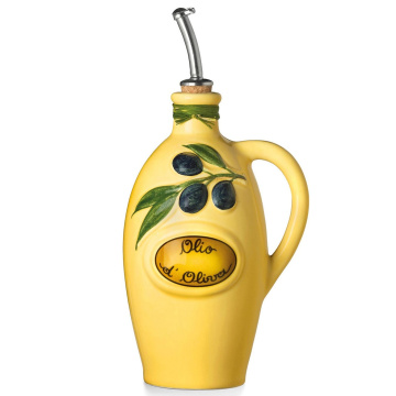 Бутылка для масла Nuova Cer Oliera ceramica giallo sole 7750-GSO