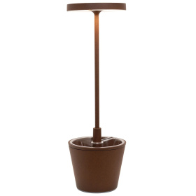 Настольная лампа Zafferano Poldina Reverso Corten Table Lamp LD0420R3