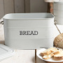 Хлебница KitchenCraft Living Nostalgia French Grey Bread Bin LNBBINGRY. фото 4