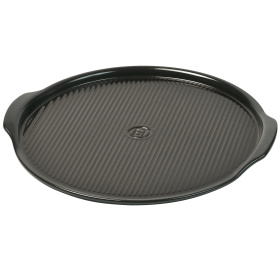 Противень-гриль для пиццы Emile Henry Pizza Stone Rainurée Fusain EH797614
