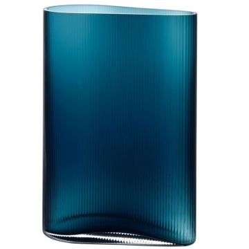 Ваза Nude Glass Mist Vase Short Petroleum Green 1101313