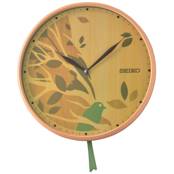 Настенные часы с маятником Seiko Quartz Wall Clock QXC243Z