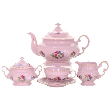 Чайный сервиз Leander Sonata Flowers Pink (арт. 07260725-0008)