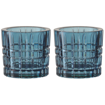 2 подсвечника Nachtmann Square Votive Vintage Blue 104901