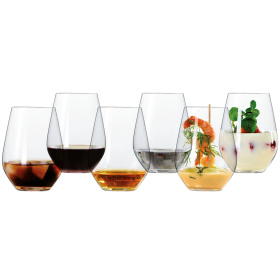 6 стаканов для коктейлей Spiegelau Authentis Casual All Purpose Tumbler Set 4800291