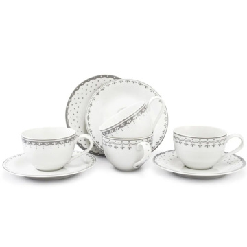 4 чашки с блюдцами Leander HyggeLine HyggeLine 71150425-327C