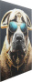 Картина KARE Glasbild Fashion Dog 57008. фото 3