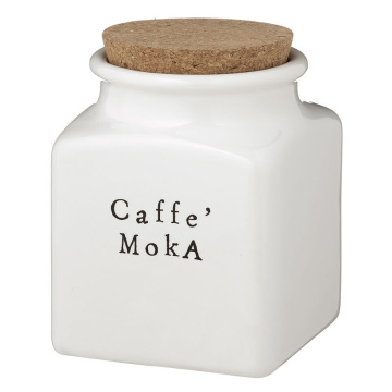 Банка для кофе Nuova Cer Easy Barattolo Caffè Moka bianco 9064/3-EAW