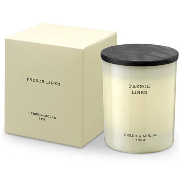 Ароматическая свеча Cerería Mollá 1899 Boutique French Linen XL Scented Candle 6632