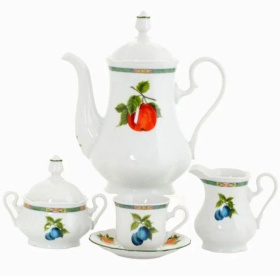 Кофейный сервиз Leander Mary-Anne Ovoce 03160714-080H