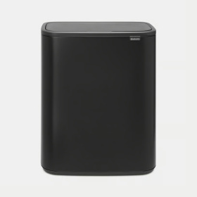 Ведро для мусора Brabantia Bo Touch Bin Matt Black 221484