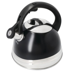 Чайник со свистком KitchenCraft La Cafetière Black Whistling Kettle LCSSKETBLK