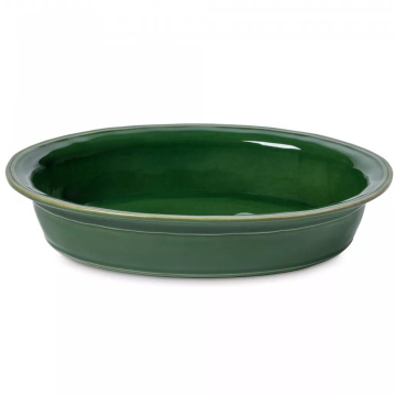Форма для запекания Casafina Fontana Fontana Forest Green Oval Baker FT316-GRN