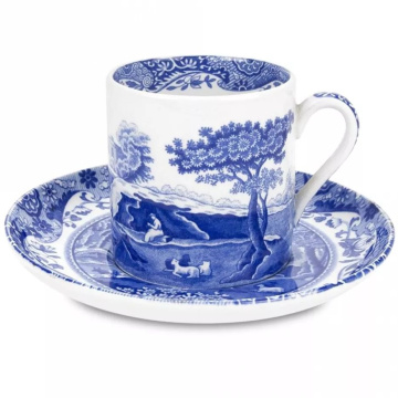 Чашка кофейная с блюдцем Spode Blue Italian Coffeecup & Saucer (арт. BLI1200-1)