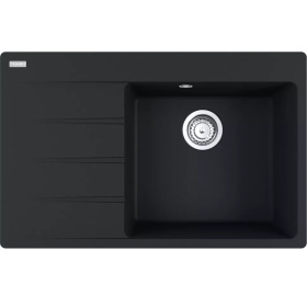 Кухонная мойка Franke Centro CNG 611/211-78 TL Fragranite Right Black Matt 114.0639.719