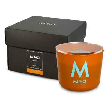 Ароматическая свеча Muhà Fiore Cedro e Bergamotto Candela MCN052