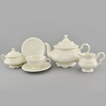 Чайный сервиз Leander Sonata White Patterns Ivory (арт. 07560725-3001)