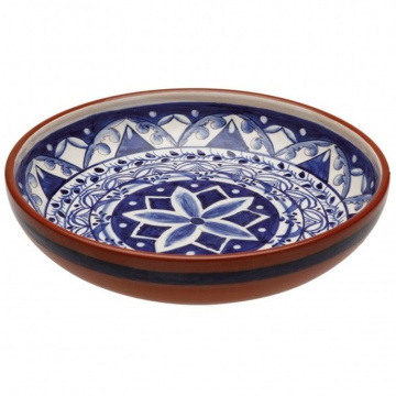 Тарелка для супа Casafina Alentejo Terracotta Indigo Soup Bowl (арт. F30-BW)