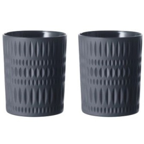2 стакана для виски Nachtmann Ethno Tumbler Black Set 105395