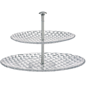 Блюдо двухъярусное Nachtmann Bossa Nova Two Tier Tray Large (арт. 78538)