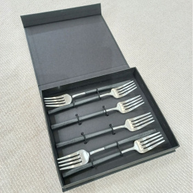 Набор десертных вилок Belo Inox Neo Black Dessert Forks Set CJ.NEOP36