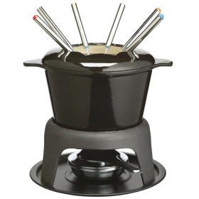 Набор для фондю KitchenCraft MasterClass Black Fondue Set (арт. KCFONDUEBLK)