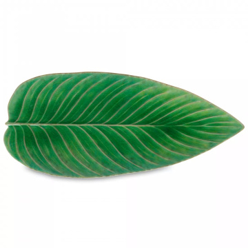 Блюдо-лист Costa Nova Riviera Strelizia Leaf VEA401-TMT