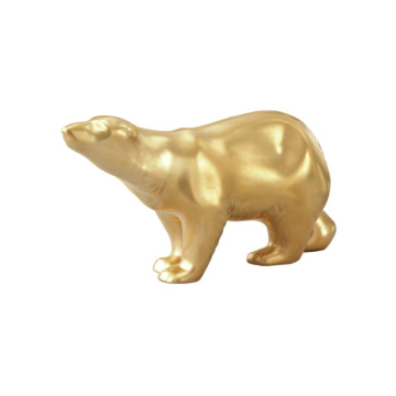 Статуэтка Rudolf Kampf Art Figurines Collection Bear Gold Mini 21118519-2103k
