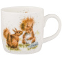 Кружка Royal Worcester Wrendale Designs Squirrels Friends Mug MMOT5629-XT-1. фото 1