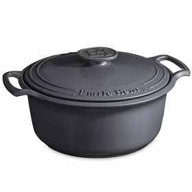 Кастрюля с крышкой Emile Henry Cocotte Sublime Ardoise EH774740