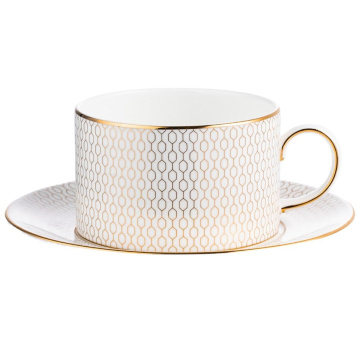 Чашка чайная с блюдцем Wedgwood Gio Gold Teacup & Saucer (арт. 40007548)