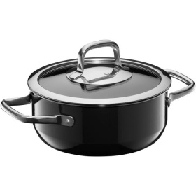 Кастрюля с крышкой WMF Fusiontec Compact Braising Pan Black 3201111556