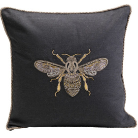 Подушка KARE Kissen Glitter Bee 55237