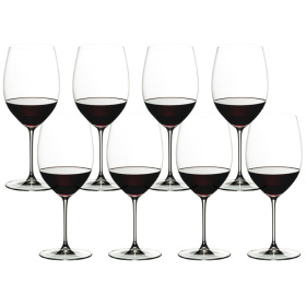 8 бокалов для красного вина RIEDEL Veritas Cabernet/Merlot Pay 6 Get 8 625 мл (арт. 7449/0)