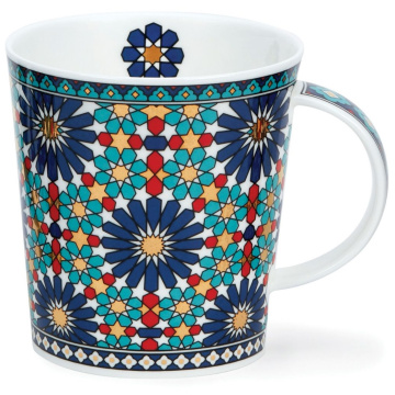 Кружка Dunoon Lomond Turquoise Mosaic Mug 78587538