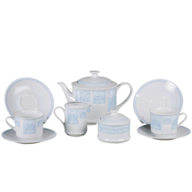 Чайный сервиз Leander Sabina Modrý ornament 02160725-242B