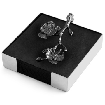 Подставка для салфеток Michael Aram Black Orchid Cocktail Napkin Holder 110738