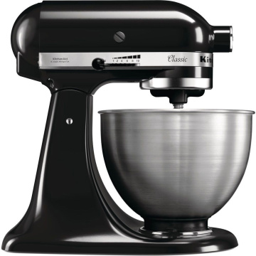 Миксер планетарный KitchenAid Classic Series Tilt-Head Stand Mixer Onyx Black K45SSOB