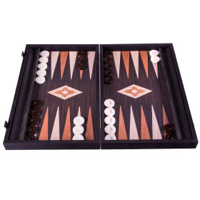 Нарды Manopoulos Handcrafted Wenge Replica Wood Backgammon Set BXL1VV