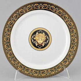 Блюдо круглое Leander Sabina Versace 02111333-172B