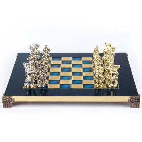 Шахматы Manopoulos Handcrafted Spartan Warrior Chess Set S16BLU