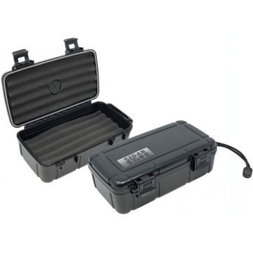 Хьюмидор для сигар Prestige Import Group Cigar Safe 10 Black Travel Humidor