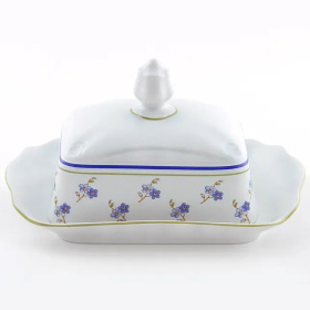 Масленка Leander Mary-Anne Modré Květiny 03122316-0887