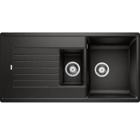 Кухонная мойка Blanco Zia 6S Silgranit Black 526021