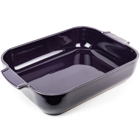 Форма для запекания Peugeot Appolia Plat four céramique rectangle aubergine 61012