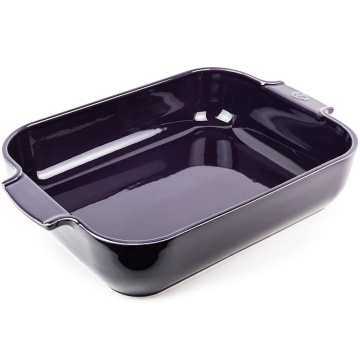 Форма для запекания Peugeot Appolia Plat four céramique rectangle aubergine 61012