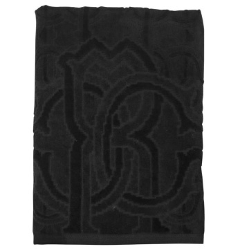 Полотенце банное Roberto Cavalli Araldico Cotone Asciugamano da bagno nero RCV/441121