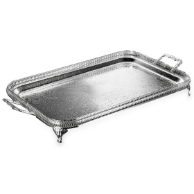 Поднос прямоугольный Queen Anne Large Oblong Gallery Tray/Handles 0/6339