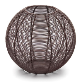 Подсвечник La Forma Amer Brown Metal Candleholder LF-157696