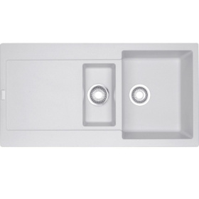 Кухонная мойка Franke Maris MRG 651 Fragranite White 114.0153.911